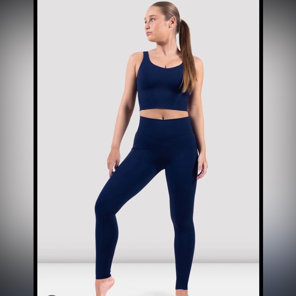 Abercrombie and Fitch Sz. SMALL NAVY BLUE Active Pant